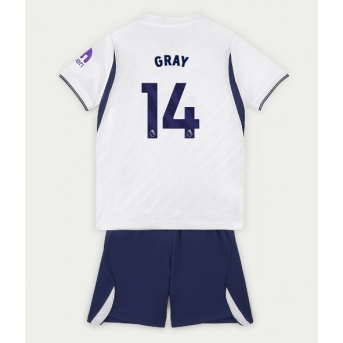 Tottenham Hotspur Archie Gray #14 Maglia Gara Casa Repliche 2026-27 Bambino Maniche Corte